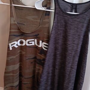 Women's Black/Gray Born Primitive Tank And Camo Rogue Tank